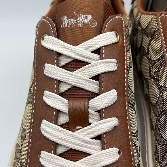 Disney X Coach Clip Low Top Sneaker With Mickey Mouse CN431- NWB- Men 10 - Picture 9 of 11